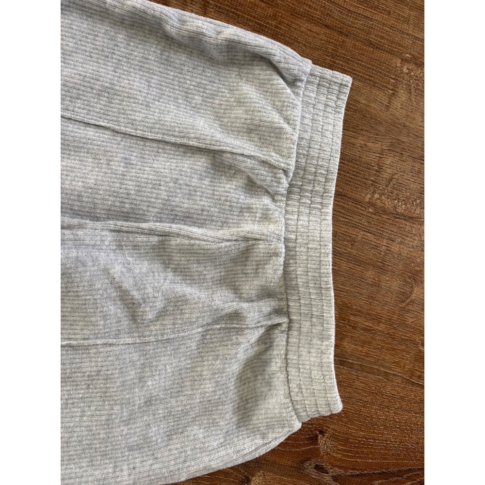 Aerie gray high rise velour ribbed flare Yoga pants XS - Picture 2 of 9